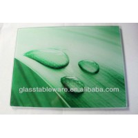 Tempered Glass Cutting Board Kitchen Colorful