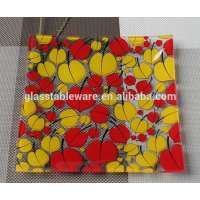 square unbreakable glass plate